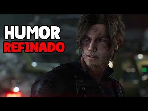 Leon's humor in RE9 remains very good.