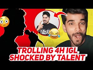 Snax Trolling 4H IGL & Shocked By Talent 😳