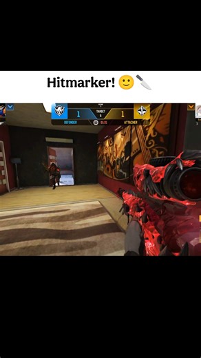 Hitmarker! 🙂 #codm #callofdutymobile #callofduty #gaming #codmobile #codmmemes #sniping #locus