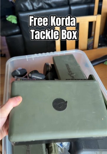 Essential Korda Tackle Box for Carp Fishing Enthusiasts