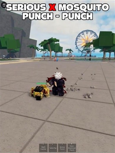 Serious x Mosquitto Punch #roblox #robloxedit #thestrongestbattlegrounds