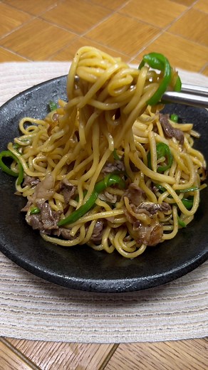 チンジャオロース風焼きそばの簡単レシピ