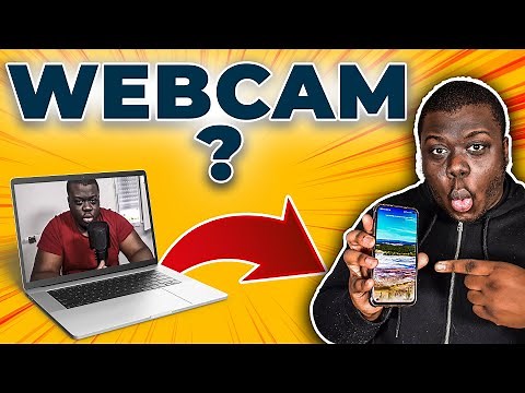 Use your phone as a webcam on Zoom, OBS, Facebook, Youtube (iPhone & Android)