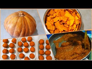 自制南瓜馅 / 金瓜泥 Homemade Pumpkin Paste / Puree / Filling