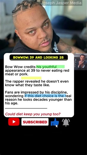 Bowwow Reveals The SECRET Of His Youthful Look