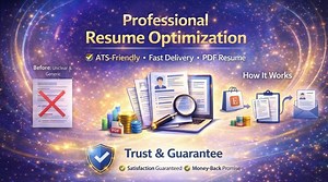ATS Resume Optimization | Professional Resume Rewrite | Job Description Matching | PDF Resume - Etsy