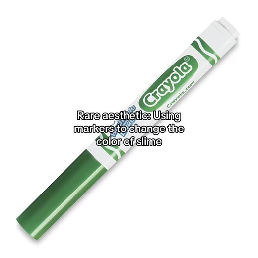 I lwk miss slime #slime #markers #crayola #foryoupage #mixing | Markers
