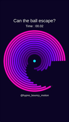 Hypnotic Bouncy Motion | HypnoMotion🌀🧿... ⚪ Pure motion. 🧠 Pure presence. 📐 Geometry. 🌍 Gravity. 🌿 Calm. 🔕 Lose the noise. Find the flow. ♾️ Let your mind drift... | Instagram