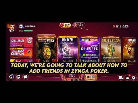 How to Add Friends in Zynga Poker