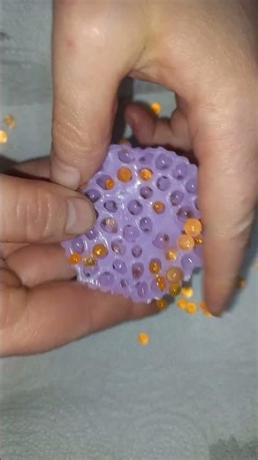 I Made a DIY Stress Toy with Orbeez & Silicone 🤯✨ #Shorts #Antistress
