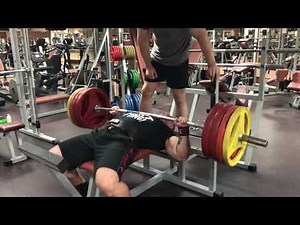 Benchpress 200kg for 14 reps