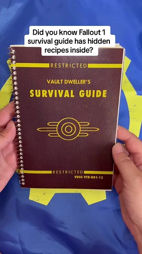 Fallout 1 Survival Guide recipes #fallout #fallouttok #mrsfallout #bethesda
