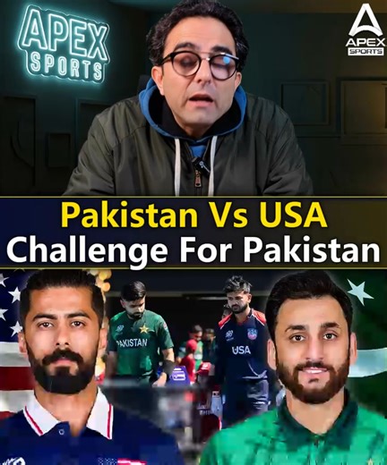 Pakistan vs USA Match Preview – Probable XI, Pitch Report, Conditions & Analysis . . . #PAKvUSA #PakTeam #BabarAzam #Alikhan #salmanaliagha #abrarAhmed #ShaheenShahAfridi #T20WorldCup2026 #fblifestyle | Apex Sports