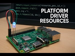 Chapter 5.21 Platform Driver Resources - The Linux Driver Development Guide for RPi 3 📘