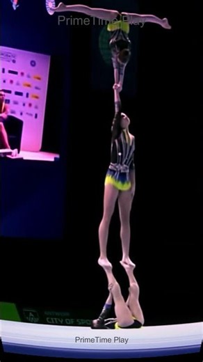 Perfect Timing or Pure Luck? 😱✨ #acro #gymnastics