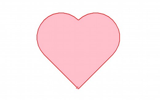 计算机编程python-绘制爱心turtle库