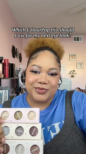 Which one should I use? #colourpop #eyeshadowpalette #eyeshadowcollection