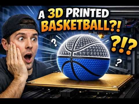 I Tried 3D Printing a Basketball…