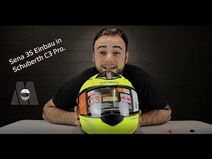 Sena 3S Einbau in Schuberth C3 Pro (deutsch)