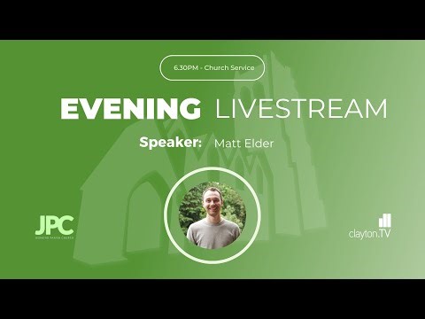 LIVE STREAM - Evening Service 6.30pm 15 March '26 with Jesmond Parish Church, Newcastle