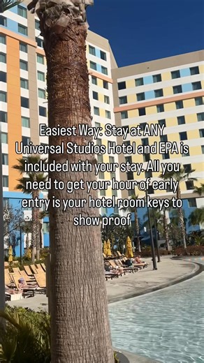 How to Get Early Park Admission at Universal Studios , Universal Islands of Adventure and Epic Universe theme parks? I see people asking this a lot on Universal Studios groups and forums. It’s actually super simple (and worth the price in my opinion) the easiest and most common method is just by simply stay staying at an On site Universal Studios Hotel. As long as your staying at one of the Universal Hotels early park admission will be included with your stay, just bring your hotel room keys to 