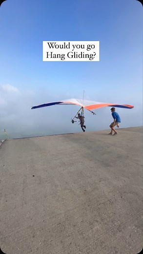 Well… would you try Hang Gliding? Let us show you the gift of free flight! Book your lesson or tandem today! #visitchatt #thingstodoinchattanooga #seerockcity #outdooradventure | Lookout Mountain Flight Park