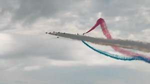 Epic day today with Bodhi and his best friend Frank the Tank! We went on the diesel train from Corfe Castle to the Swanage Carnival, had a catch up with the amazing Red 10, squadron leader Graeme Muscat, watched the epic RAF Red Arrows display, checked out the carnival, had a Mr. Whippy then caught the steam train back to Corfe Castle! We almost had a major disaster resulting in dysregulation and challenging behaviour this morning at the ticket office at Norden train station. I took cash with me