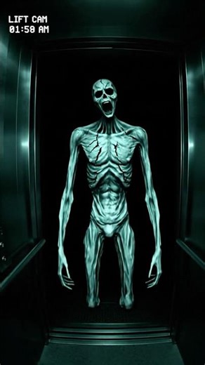 Ghost Caught in CCTV at Lift 😱 | Real Elevator Paranormal Footage #ghost #cctv #horror