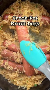 Slow Cooker Kraut Dogs | Shannon Epstein - Fit Slow Cooker Queen