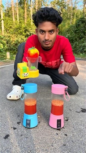 Abar 3 Gu Mixer Machine Vs USB Rechargeable Juicer Blender Mixer🔥