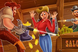 Play Saloon Robbery | Free Online  Games. KidzSearch.com