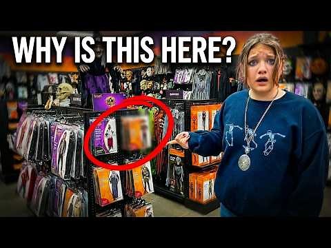 SPiRIT HALLOWEEN Shopping CHALLENGE with Aubrey and Caleb!