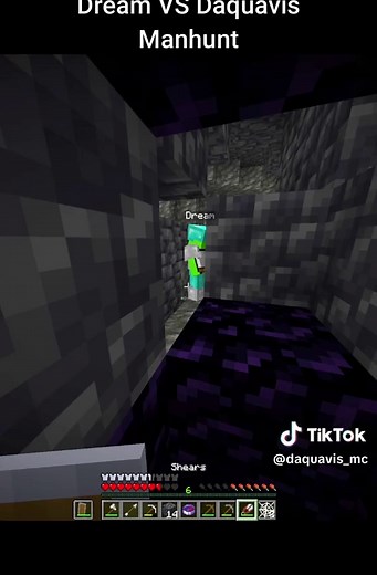 Dream Vs Daquavis #minecraft #minecrafter #minecraftmemes