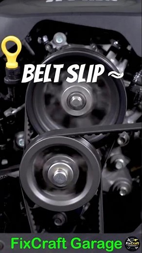 Car Belt Squeal Fix This in 10 Seconds! 😳 #cheapcarfix #automobile #carrepair #diycarrepair#carhacks
