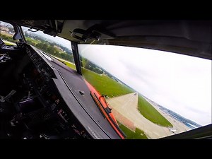 BEAUTIFUL Cockpit Landing at Geneva | Boeing 737WL