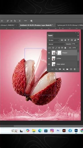 Luscious "Deep Moisture" Lychee Concept Ad