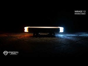 Mirage 12 TIR Mini LED Light Bar Patterns