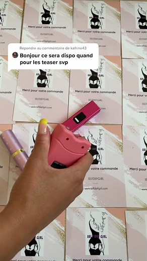 Réassort des Shokers pour la Self-Defense