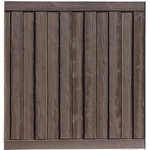 Reviews for SimTek Ashland 6 ft. x 6 ft. Dark/Walnut Brown Composite Privacy Fence Panel | Pg 2 - The Home Depot