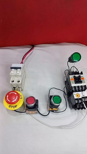 Emergency Stop Button #stopstart #wyedelta #relay #switch #motorcontrol #sensor #reverse #impulse #wiring #timer #pushbutton | Electricians Guide