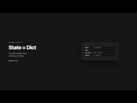 Seeing Inside Your AI Agent (Lesson 5: The State Dict)