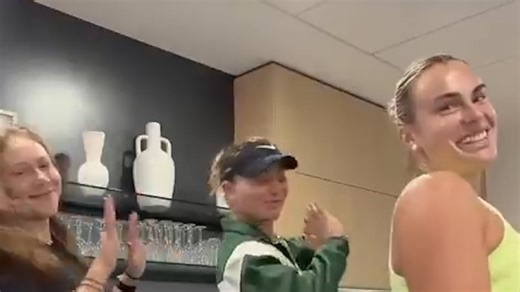 El TikTok viral de Sabalenka, Badosa y Anisimova: \