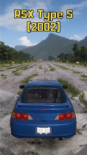 Acura evolution in Forza Horizon 5