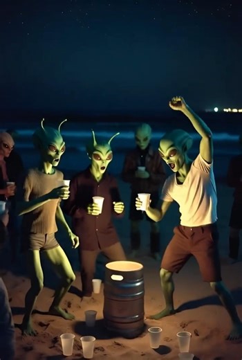 THEY INVITED ALIENS TO THE PARTY AND THIS HAPPENED #aliendance #comedy #shorts