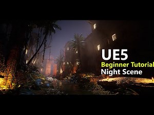 Foggy Night UE5 Beginner Tutorial | DesignwithDan