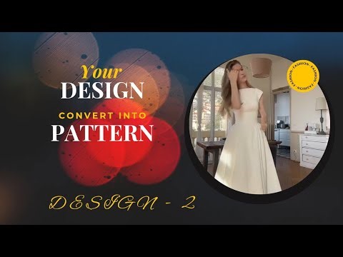 सीखे डिज़ाइन देख कर उसका पैटर्न बनाना / Learn To Draft Any Design #fashion #trending #design #easy 