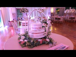 DIY Glam Rustic Cake stand Made From PVC Water Pipes