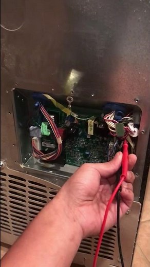 GE refrigerator lights on but doesn’t run part 1