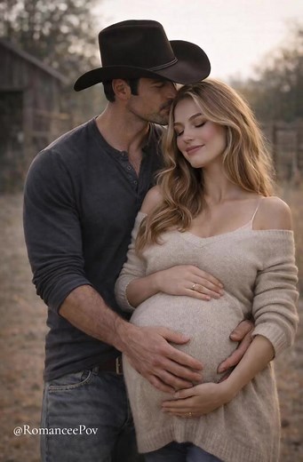 Two hearts, one love… and two little miracles on the way🤍 Inspired by Sawyer and Ava from Sawyer by Jessica Peterson ✨ cinematic scenes inspired by Romance novels ✨ #cowboyromance #western #jessicapeterson #sawyer #smalltownromance
