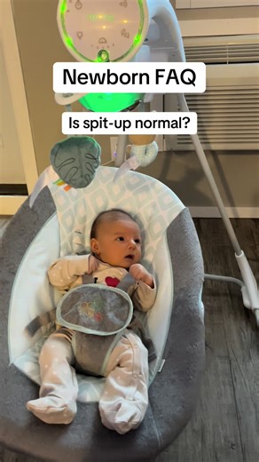 If my baby spits up this much… something must be wrong. Not usually. 🤍 Here’s what most exhausted moms aren’t told: • Spit-up is extremely common in the first 3–6 months. Many babies are “happy spitters” — they gain weight, feed well, and act totally content. • It happens because their lower esophageal sphincter (the muscle that keeps milk down) is still immature. It strengthens with time. • Volume looks BIGGER than it is. A tablespoon of milk on a burp cloth can look like a flood. • Spit-up ≠ 